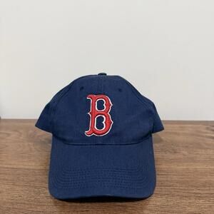 Vintage Boston Red Sox Logo Snapback Adult Blue One Size OC Sports Men’s